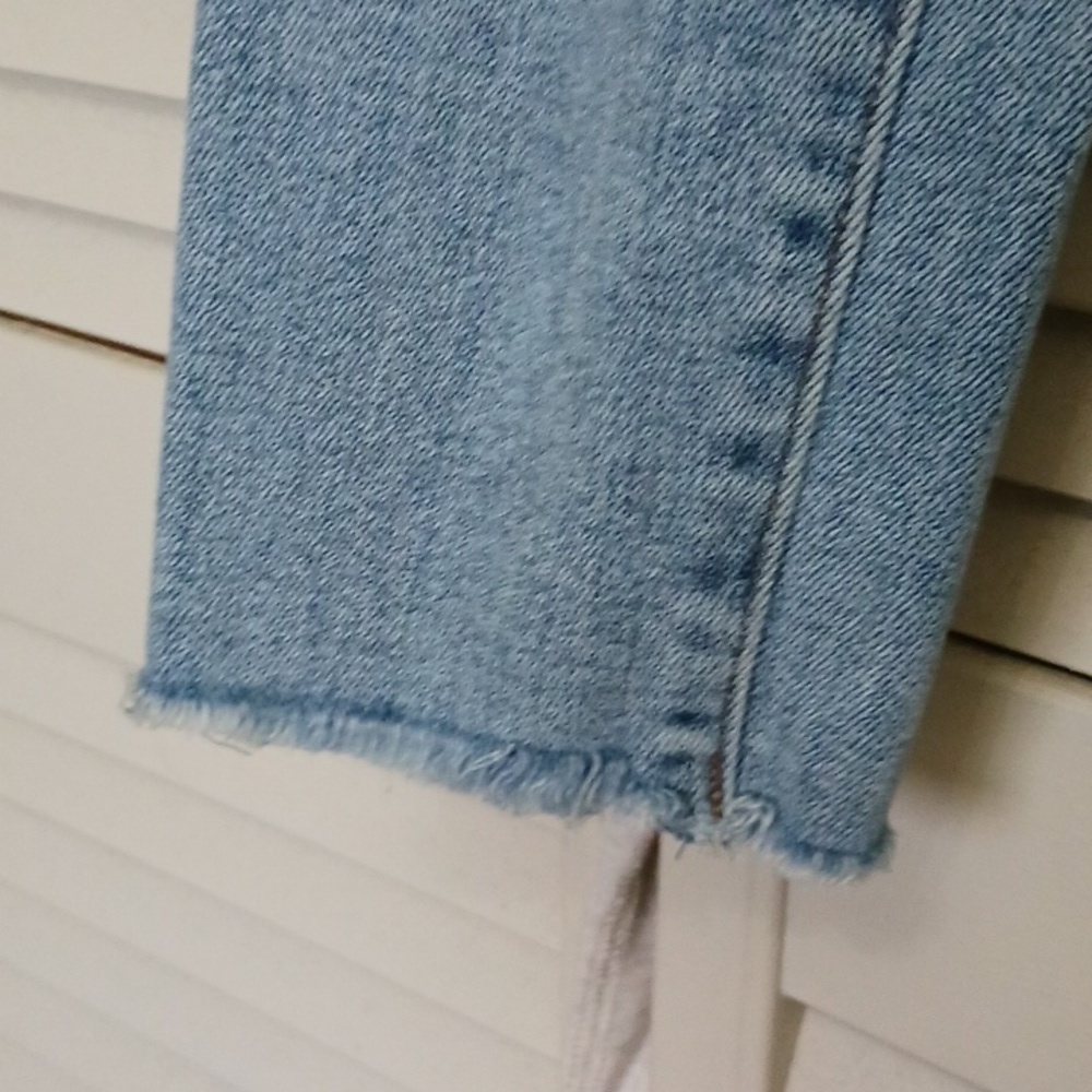 Denim Forum Nico Mid Rise Skinny Crop, Size 24 - Picture 5 of 13